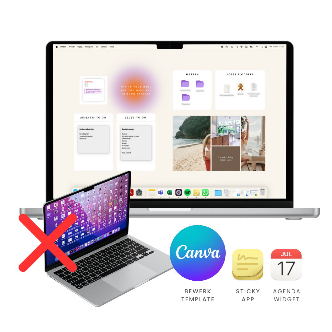 DESKTOP PLANNER TEMPLATE